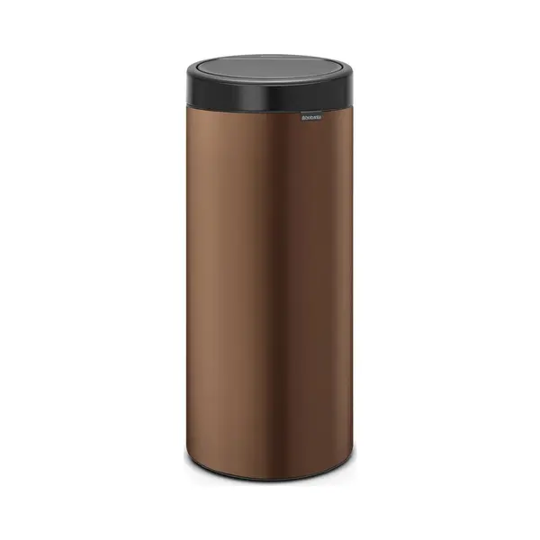 Brabantia Cestino Touch, Vuilnisbak, Brons, Zwart thumbnail