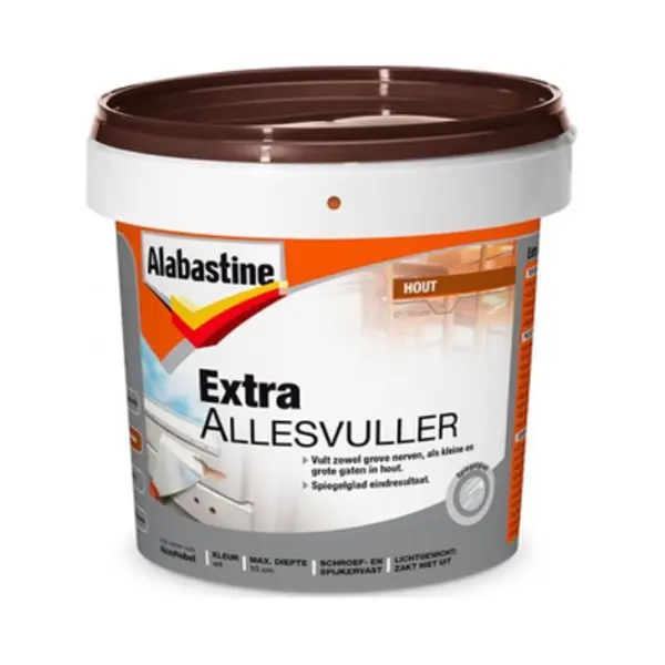Alabastine Extra allesvuller Hout 0,5 l thumbnail