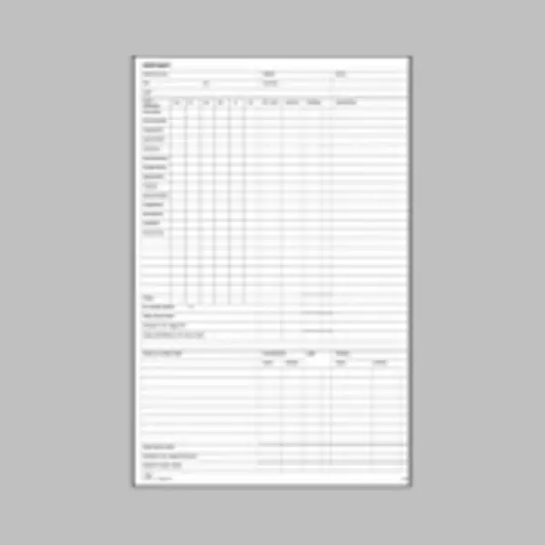 Weekstaat Djois Atlanta A4 297x210mm 70gr 50vel | 5 Stuks thumbnail