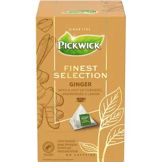 Thee Pickwick Finest Selection Ginger 25x2gr | 4 Stuks