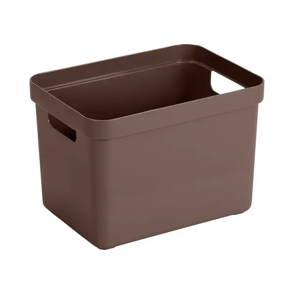 Sunware Sigma Home Opbergbox 18L Bruin 35 X 24, 6 X 24, 3 Cm thumbnail