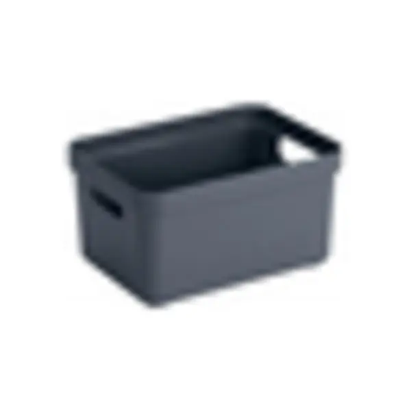 Sunware 09400687 Aufbewahrungsbox Ablageschale Rechteckig Kunststoff Blau thumbnail