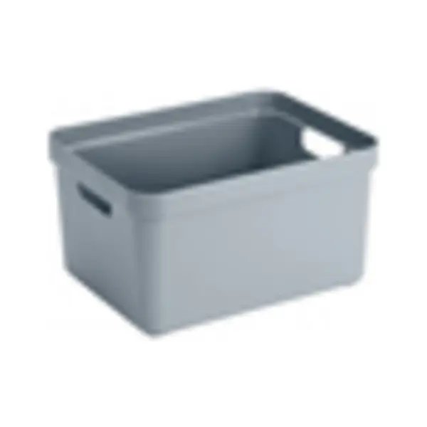 Sunware 09800682 Aufbewahrungsbox Ablageschale Rechteckig Kunststoff Grau thumbnail