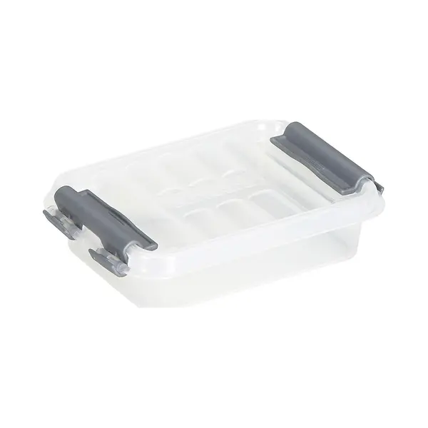 Sunware - Q-line Opbergbox 0, 2L Transparant Metaal - 11, 8 X 7, 7 X 3 Cm thumbnail