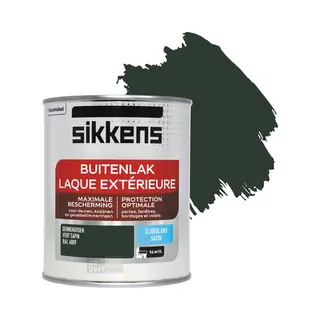 Sikkens - Sikkens Buitenlak - Zijdeglans - Ral 6009 - 0.75L