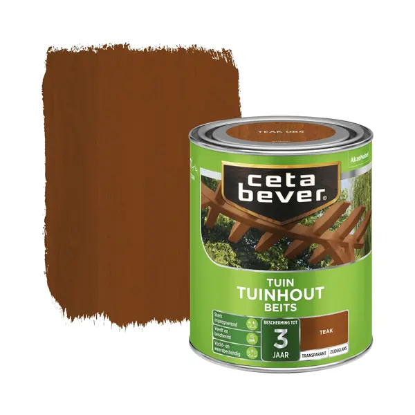 Cetabever - Tuinbeits Tuinhout Transparant - Teak - 750 Ml thumbnail
