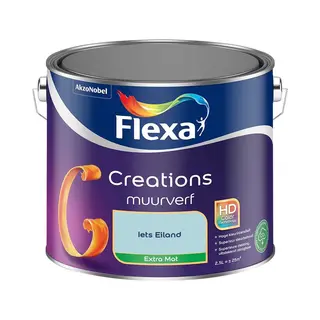 Flexa - Creations Muurverf Extra Mat - Iets Eiland - Mengverf - 2.5 L