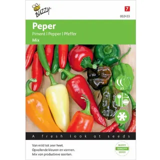 Buzzy® Peper Mixed 5 Soorten