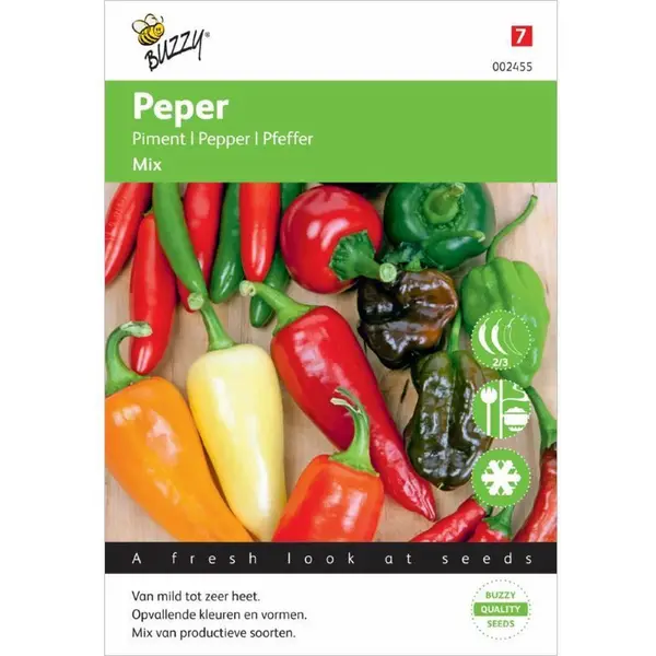 Buzzy® Peper Mixed 5 Soorten thumbnail