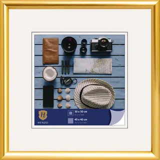 Fotolijst - Henzo - Napoli - Fotomaat 40x40 Cm - Goud