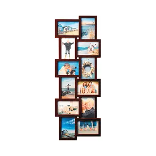 Henzo Holiday Gallery 12x Multi-Bilderrahmen Braun