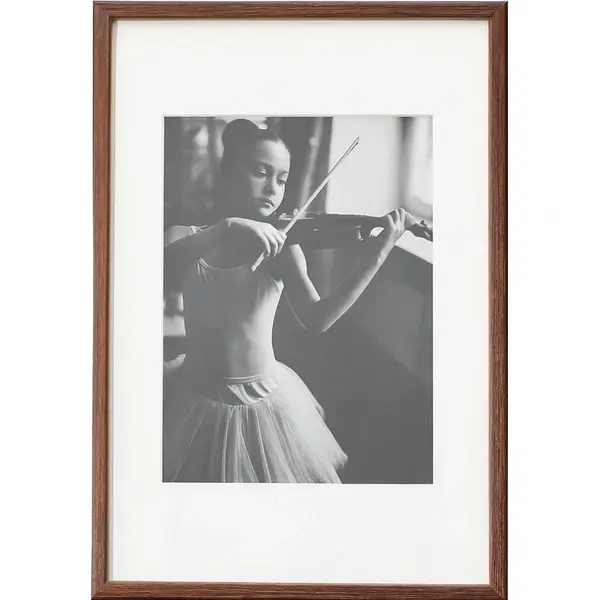 Fotolijst - Henzo - Viola - Fotomaat 20x30 Cm - Donkerbruin thumbnail