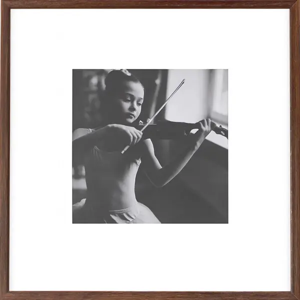 Fotolijst - Henzo - Viola - Fotomaat 40x40 Cm - Donkerbruin thumbnail