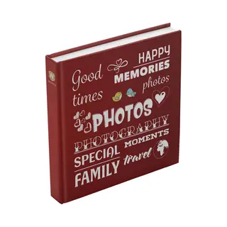 Henzo Foto Album Wording Rood 10.730.03 Inplakalbum