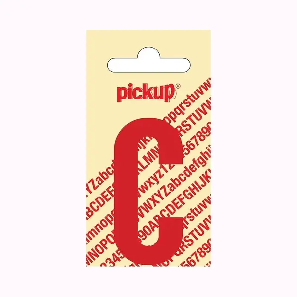 Pickup Plakletter Nobel 60 Mm Rood C - 31022060C thumbnail