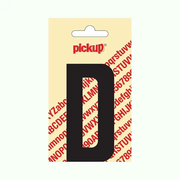 Pickup Plakletter Nobel 90 Mm Zwart D - 31002090D thumbnail