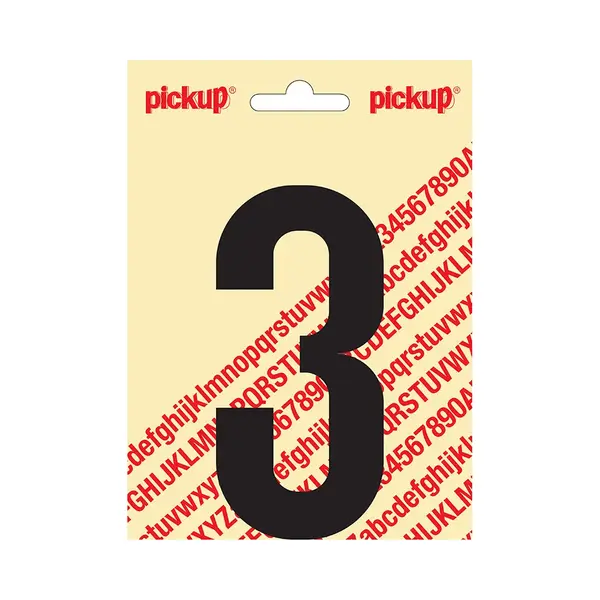 Pickup Plakcijfer Nobel 120mm Zwart 3 - 310021203 thumbnail