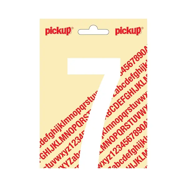 Pickup Plakcijfer Nobel 120mm Wit 7 - 310121207 thumbnail