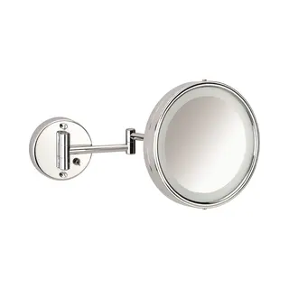 Plieger Scheerspiegel Basic Met Verlichting - Wandmontage - Vergroot 3x