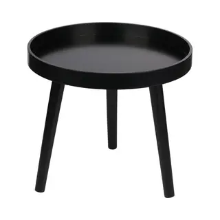 Arti Casa, Salontafel, Bijzettafel Rond Zwart