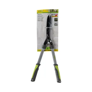 Kinzo Heggenschaar - 65CM - Met Llaflon Bladen - Extra Sterk - Roestbestendig - Non-Stick Bladen - Grijs/Groen