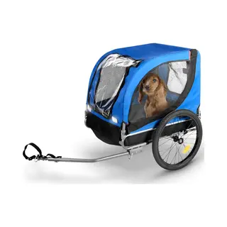 Bicycle Gear Fahrradanhänger Hunde – Hundebuggy Max. 40 Kg – Fahrrad Anhänger Zusammenklappbar – Hundewagen Einfache Montage –
