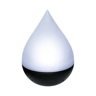 Grundig Solar Tafellamp 14, 5 X 20 Cm - Tuinverlichting Op Zonneenergie - Solar Lamp Voor Tafel - Tuin Verlichting Druppelvorm - 6-8 Uur Lichtduur