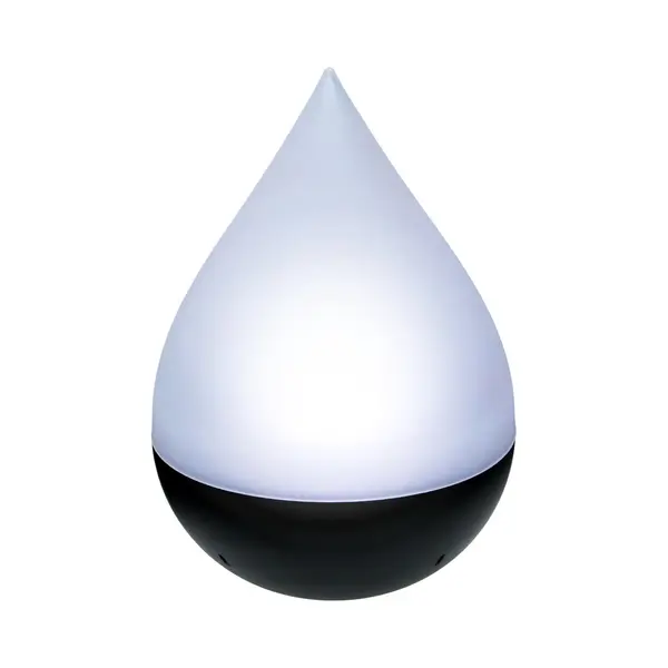 Grundig Solar Tafellamp 14, 5 X 20 Cm - Tuinverlichting Op Zonneenergie - Solar Lamp Voor Tafel - Tuin Verlichting Druppelvorm - 6-8 Uur Lichtduur thumbnail