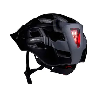 Dunlop Fahrradhelm Mit Licht - Fahrradhelm Damen Und Herren - Verstellbar Von 55 Bis 58 Cm - Fahrrad Helm Größe M - Mit Led-Beleuchtung - 3