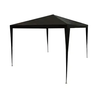Lifetime Garden Partytent 3 X 3M - Feesttent Met Haringen En Scheerlijnen - Nokhoogte 2.5M - Antraciet