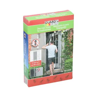 Bakaji Guard 'N Care - Magnet Fliegengitter Tür Vorhang Anti-Insekten/ Sofortiger Schutz Gegen Moskitos, Insekten, Fliegen/ 220 X 100 Cm