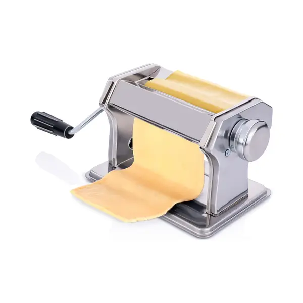Alpina Nudelmaschine Manuell - Edelstahl - Tischklemme - Spaghetti, Ravioli, Lasagne thumbnail