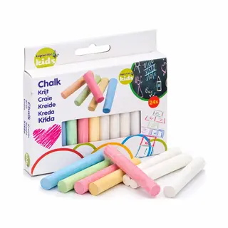 Eddy Toys Krijtjes / Schoolbordkrijtjes | 24 Stuks