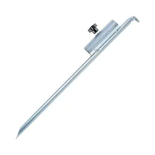 Camp Active Parasolhouder - Verstelbaar - 50 Cm - Metaal/staal - Voor Stokken 2, 5 - 3, 5 Cm - Weerbestendig - Parasolharing