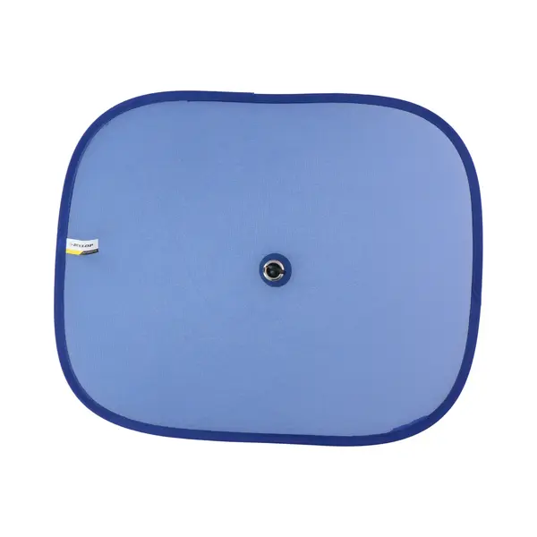 Dunlop Auto Zonneschermen Voor Zijramen - 2x Stuks - Blauw - Kunststof - Zuignappen - 44 X 36 Cm thumbnail