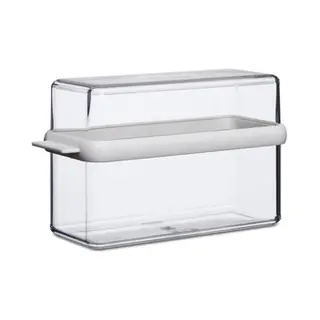 Rosti Mepal 106719030600 Voorraaddoos Rechthoekig Doos 1,6 l Transparant, Wit