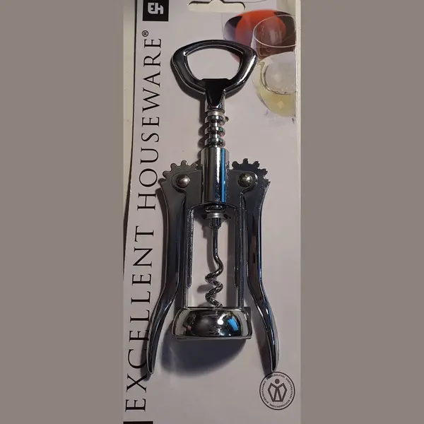 Excellent Edelstahl Korkenzieher Zum Schnellen Und Sicheren Offnen Von Wein thumbnail