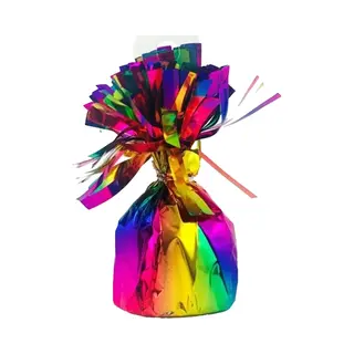 Haza Ballon Gewichtjes - Regenboog Kleuren - 170 Gram - Gewichtjes Voor Helium Ballontrosjes