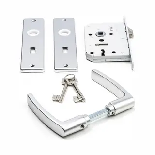 Starx Dagnachtslot Met Beslag Wit/Aluminium