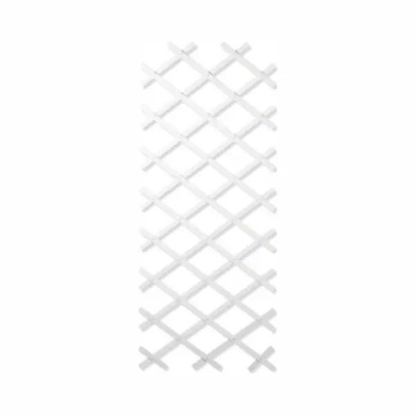 Vidaxl Garten-rankgitter 50x150 Cm Pvc Weiß 6040701 Nature thumbnail