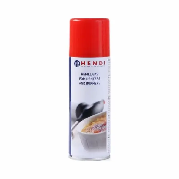 Hendi Feuerzeuggas, Mit Mehreren Fülladapten, Gas Kartusche, Butangas, Nachfüll, Refill, Zum Füllen Von Butanartikeln, Stückzahl, 4x200ml thumbnail