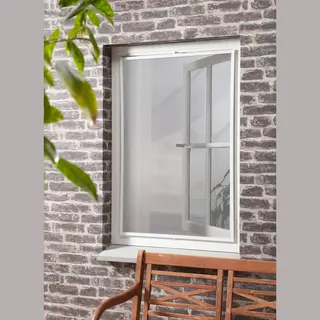 Bruynzeel S500 - Inzethor Draaikiepraam - Makkelijk Te Plaatsen Zonder Boren - Wit
