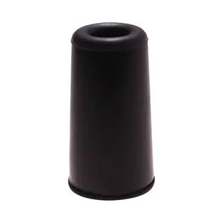 Deltafix Deurbuffer - Deurstopper - Zwart - Rubber - 75 X 40 Mm - Schroefbevestiging