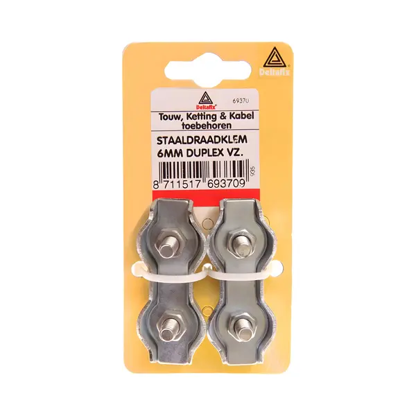 Deltafix Staaldraadklem 3Mm Verzinkt thumbnail