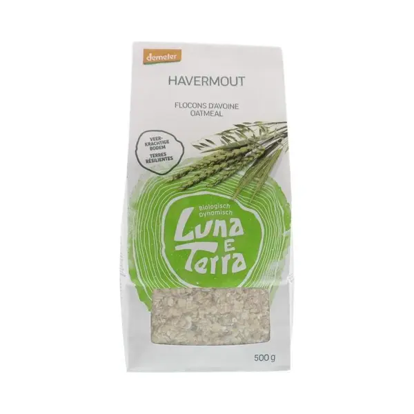 Luna E Terra Havermout Bio (500g) thumbnail