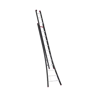 Altrex Nevada Nzo 2063 Opsteekladder Uitgebogen - Aluminium - 2 X 12 Sporten - Max. Werkhoogte 7, 15m