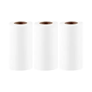 Navullingen Mini Pocket Printer - Printpapier - 3x Rol - Diy - Knutselen - Hobby - Thermisch Printen - Mobiel Printen - Wit - Crafts&Co