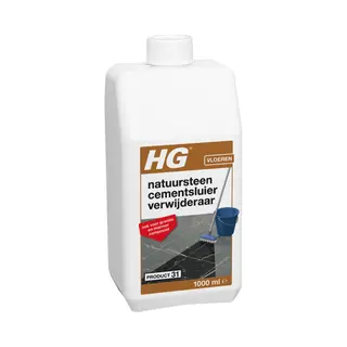 Hg Natuursteen Cement&Kalksluier Verwijderaar 1 Liter