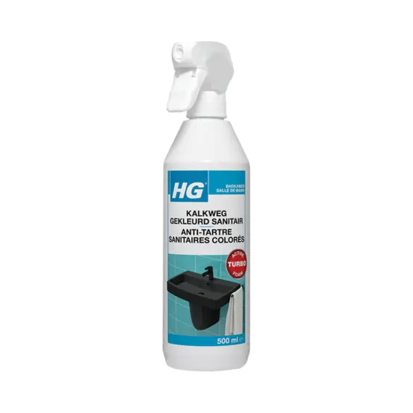 Hg 428050103 Bad-/Toilettenreiniger 500 ml Spray Flüssigkeit Kalkentferner thumbnail
