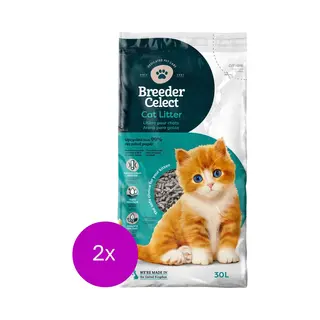 Breedercelect - Kattenbakvulling - 2 X 30 L